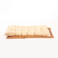 Set mobilier de gradina 3 piese, Meya Dekor, MY005, Maro / Crem