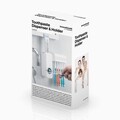 Fogkrém adagoló készlet és fogkefetartó InnovaGoods, műanyag / szilikon