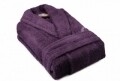 Uniszex fürdőköpeny, Beverly Hills Polo Club, 100% pamut, M / L, lila