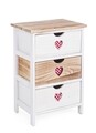 Comoda Chalet, Bizzotto, 40 x 29 x 58 cm, lemn de paulownia