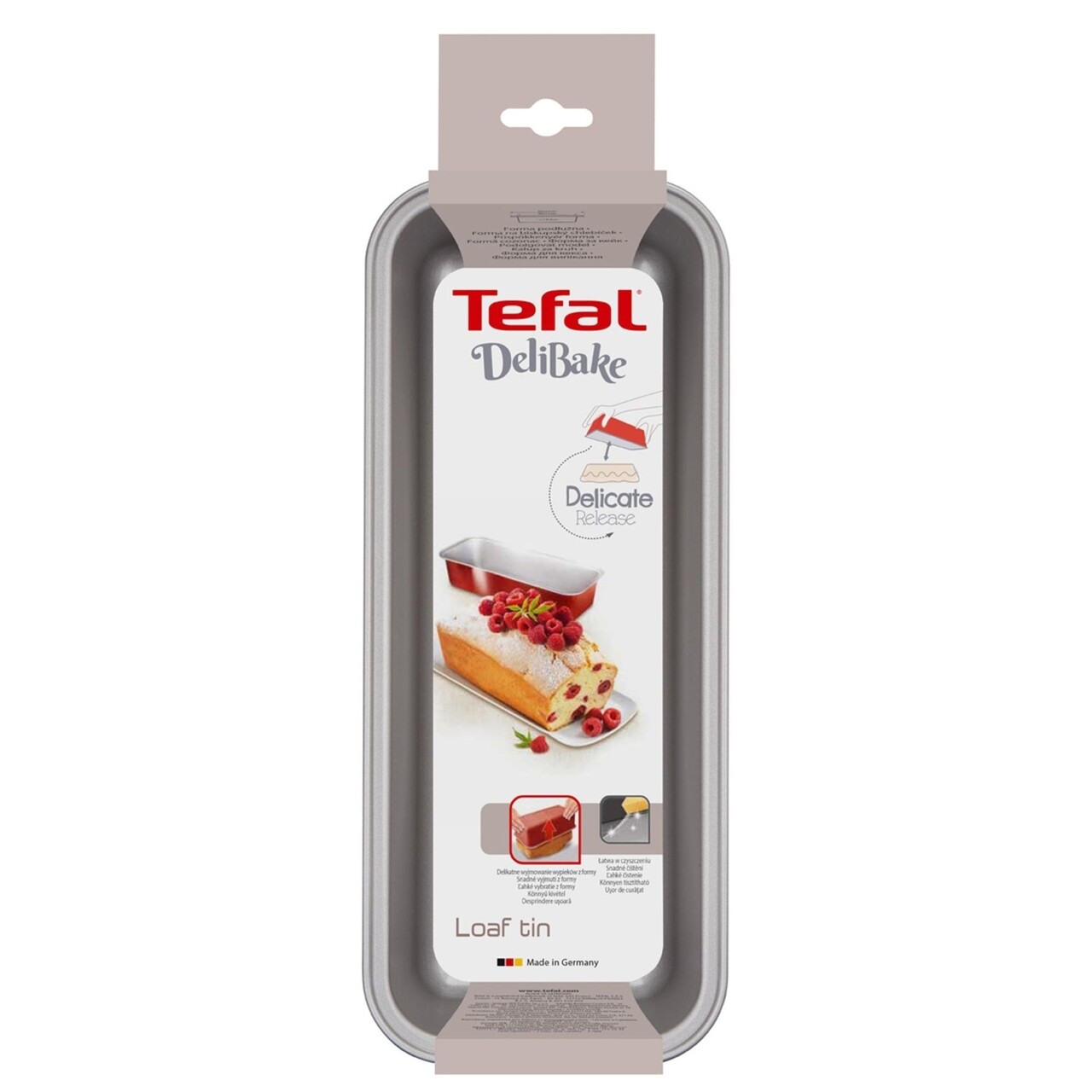 Tefal Delibake Cake Tepsi, 30 Cm, Szénacél