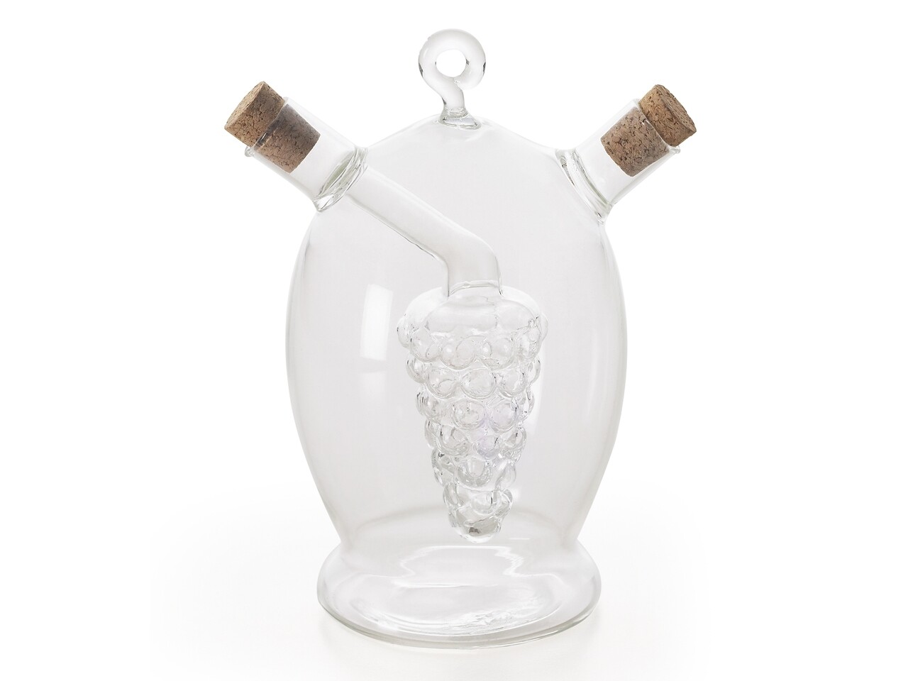 Szőlő olajfa, Soffio Cruet, Excelsa, 18x10 cm, boroszilikát üveg