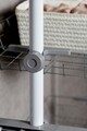 Ruhatartó állvány, Weko Herkules Duo, rozsdamentes acél / műanyag / polipropilén