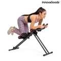 Aparat pentru abdomen pliabil cu ghid de exercitii, Plawer InnovaGoods, 93x83x44 cm