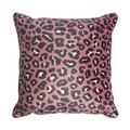Díszpárna, Mistral, Bársony Jaguar Small Blush, 45 x 45 cm, poliészter, többszínű