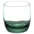 Glasmark 6 darabos Whiskys pohár szett, Ombre, 260 ml, üveg, zöld