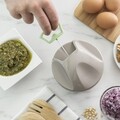 InnovaGoods kézi húzható aprítógép, 12,5 x 9,5 cm, 400 ml, műanyag / rozsdamentes acél