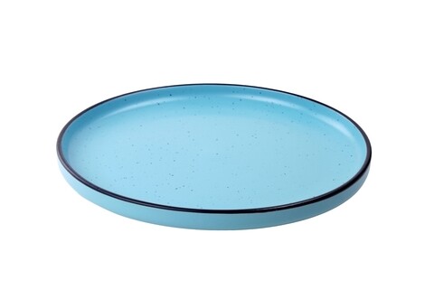 Electra 6 db Desszertes tányér, Heinner, Ø20 cm, kerámia, kék