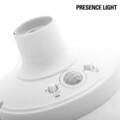 Presence Light Mozgásérzékelős foglalat égővel, Ø13x7 cm