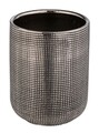 Wenko Fogkefe- és fogkrémtartó, Rivara Silver, 7.5 x 9.5 x 7.5 cm, kerámia, ezüstszín