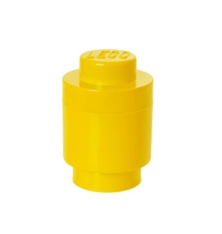 LEGO tároló doboz, 950 ml, polipropilén, sárga