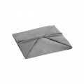 Összecsukható metaltex tárolódoboz, 18 x 18 cm, poliészter / poliamid, szürke