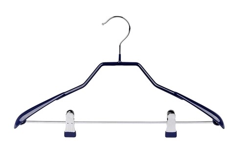 Univerzális fogas forgatható horoggal, Wenko Shape, 42 cm, fém / műanyag, kék