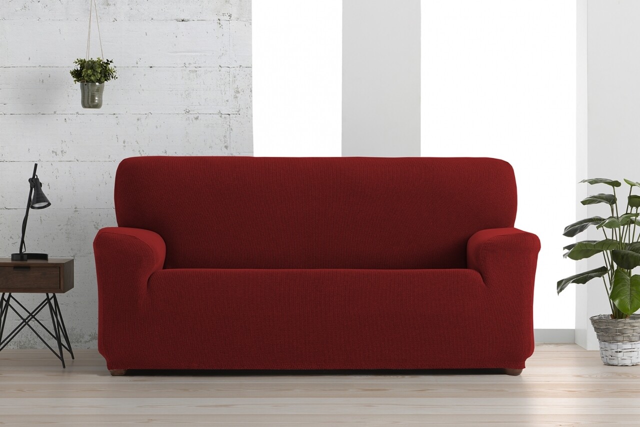 Belmarti Hármoszemélyes kanapéhuzat, piros