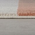 FlairRugs Szőnyeg, Cadiz, Plaza Abstract Grey/Pink, 120 x 170 cm, polipropilén, színes