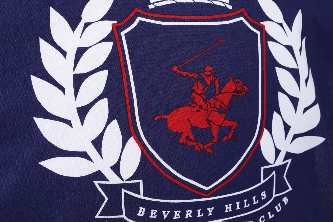 Beverly Hills Polo Club 2 Db Párnahuzat, 60x60 Cm, 100% Bumbac Pamut, BHPC 002, Piros