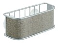Twillo edényszivacstartó, iDesign, 16,5x7,5x6,35 cm, ezüst