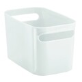 Tárolókosár Una, iDesign, 25.4x15x15 cm, fehér