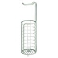 Támogatás Metalo WC-papírhoz, iDesign, 18,5x17x60 cm, rozsdamentes acél
