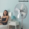 Chrome Retro Ventilátor lábbal InnovaGoods, Ø 40x90 cm, 55W
