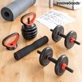 Sixfit InnovaGoods 6 az 1-ben állítható súlykészlet edzésvezetéssel