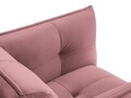Canna Fotel, Mazzini Sofas, 90x100x88 cm, bársony, rózsaszín