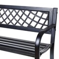 Viko Kerti pad, 115 x 51 x 74 cm, acél, fekete