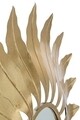 Leaf Glam Dísztükör, Mauro Ferretti, 98 cm, aranyszín