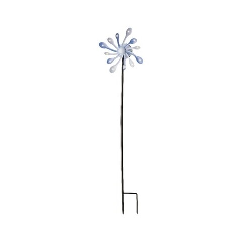 Lapátos kerti lámpa, Lumineo, 21,5x85 cm, 12 LED, lila