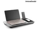 Deskion InnovaGoods Hordozható laptop asztal, 57.5x30.5 cm, MDF/poliészter