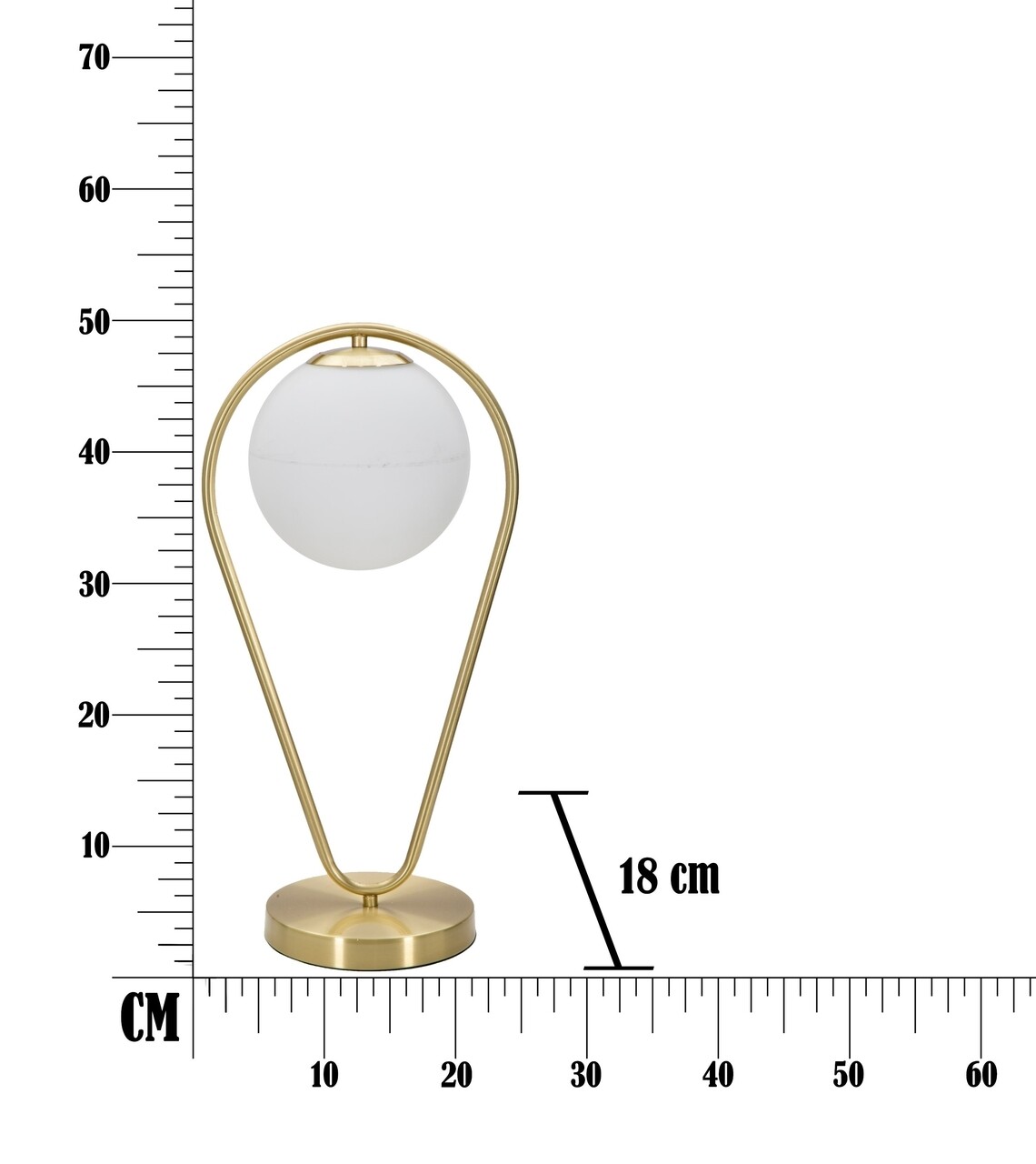 Glamy Drop Éjjeli Lámpa, Mauro Ferretti, 1 X E14, 40W, Aranyszín