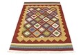 Kilim szőnyeg, Kilim Classic K-14 Red, Baketo, 100% új-zélandi gyapjú, kézzel készített, 75x125 cm