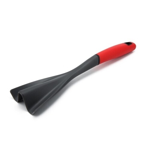 Hús spatula, Luigi Ferrero Atlanta, 37 cm, nejlon, piros / fekete