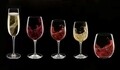 6 pohár vörösbor, kristályos, Aero, Luigi Bormioli, 355 ml, kristályos üveg