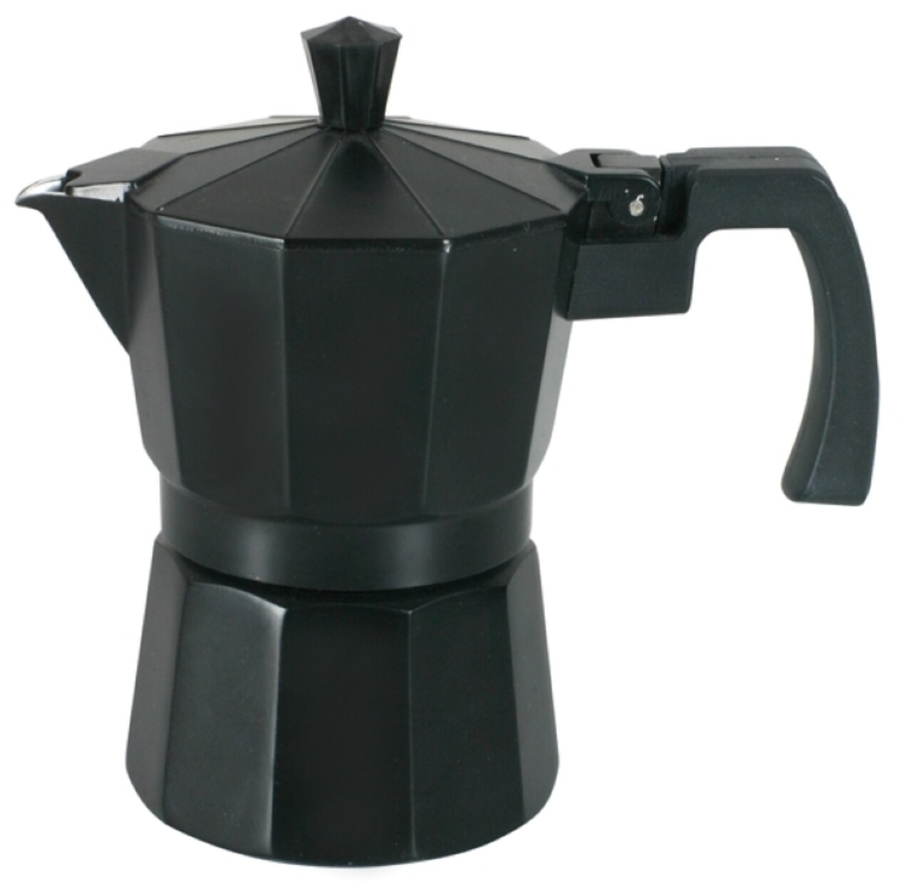 Negra Kávéfőző 6 személyre, Domotti, 300 ml, alumínium, fekete