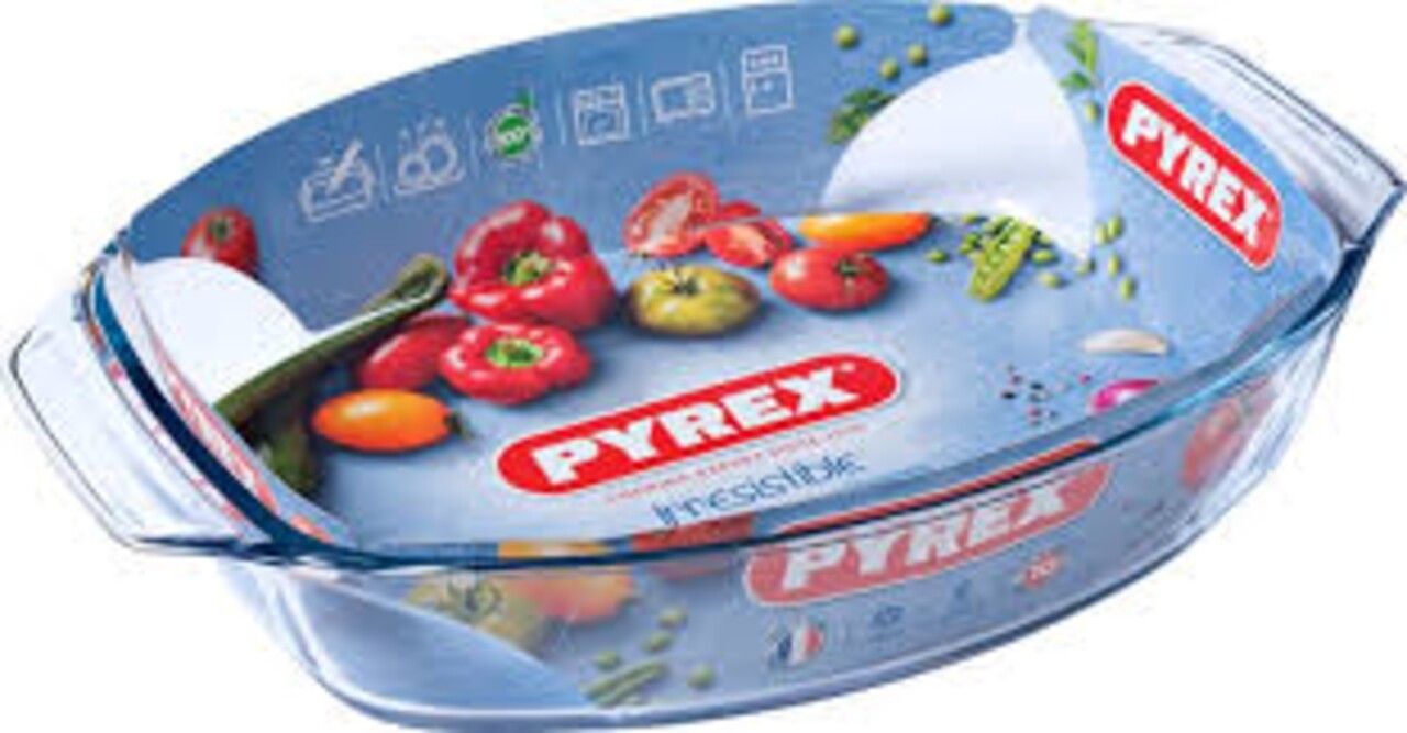 Pyrex Irresistible Sütőtál 40x28 Cm, 4,2 L, Boroszilikát üveg