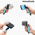 Groombot Kisállat-tisztító kefe visszahúzható heggyel InnovaGoods