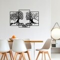 Fali dekoráció, Love Tree, Tanelorn, 116x71 cm, fém