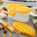 Pastrainest 4 az 1-ben Tésztafőző készülék mikrohullámú sütőben, InnovaGoods, kiegészítővel és tartóval