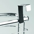 Ajtótartó Axis táskákhoz, iDesign, 20,5x10x38 cm, acél