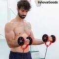 Twabanarm InnovaGoods hasi görgő forgó tárcsákkal, gumiszalaggal és gyakorlatvezetővel