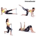 Stort InnovaGoods Elasztikus stretch fitnesz szalag gyakorlat útmutatóval