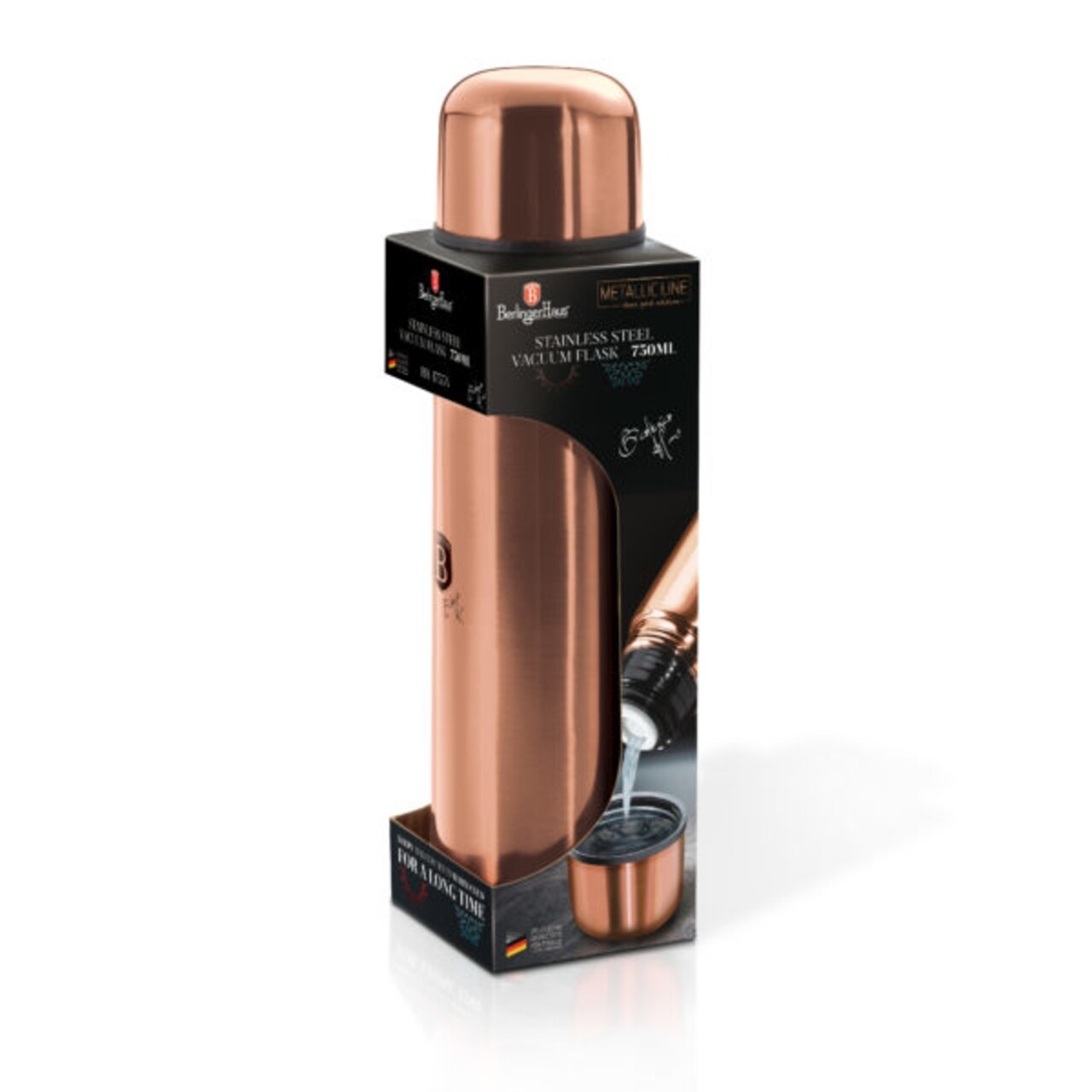 Termosz Palack, Berlinger Haus, Rozsdamentes Acél, 500 Ml, Rose Gold