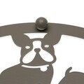 Meleg edénytartó DOG, Versa, 22 cm, fém