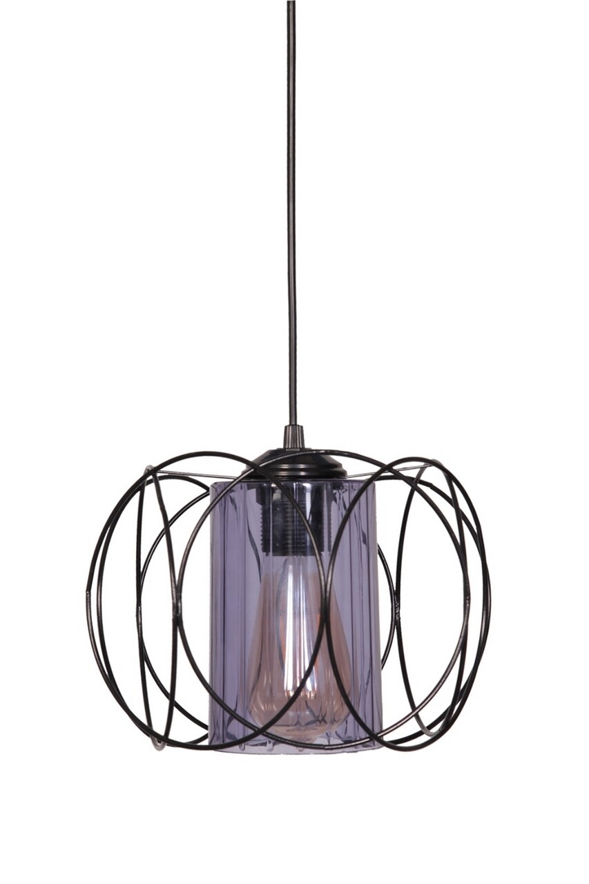 Yok Csillár, 44455, Squid Lighting, 60x17x17 cm, 60W, fekete, tengerészkék