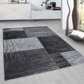 Verdis Shape Szőnyeg, Decorino, 160x230 cm, polipropilén, fekete