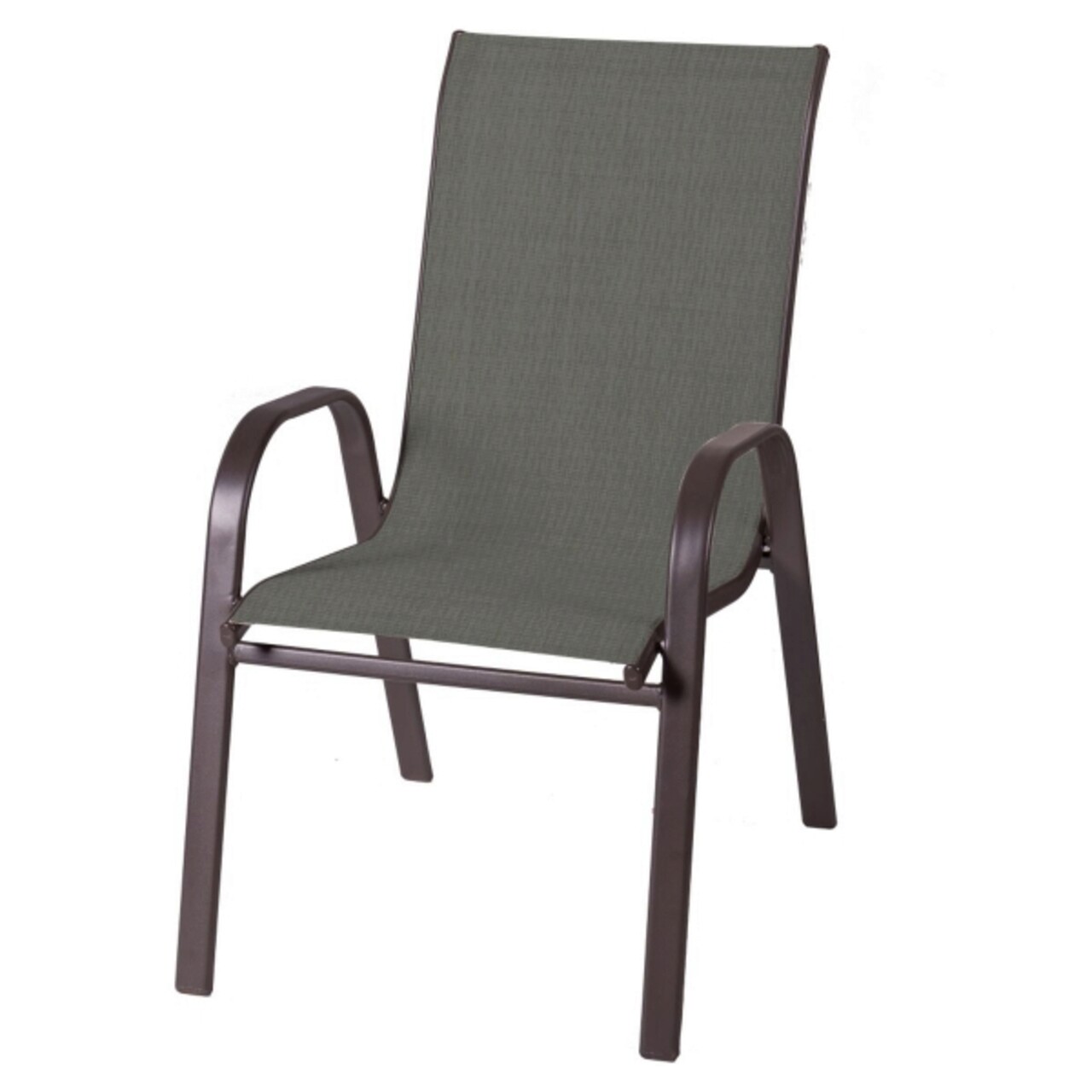 Bigbuy home nerea kerti szék, 56 x 68 x 93 cm, acél/textil, barna