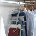 Havser InnovaGoods Többszörös 5 az 1-ben nadrág vállfa, összecsukható