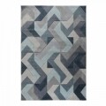 Aurora Denim Blue kézzel készített szőnyeg, Flair szőnyegek, 160 x 230 cm, 100% polipropilén, kék
