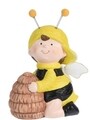 Bee Boy Dísz, 13x8x18 cm, kerámia, színes